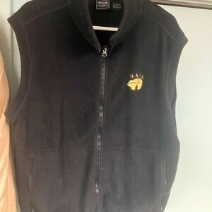 Vintage Vail Ouray Sportswear Full Zip Fleece Winter Sweater Vest Size Large 90s